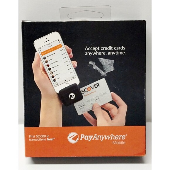 BNIB PayAnywhere Mobile Credit Card Reader Android iPhone Read Description - Picture 1 of 11